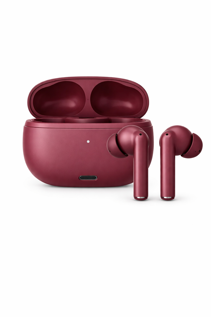 Acoustic True Wireless Earbuds – High-Quality Sound & Compact Charging Case