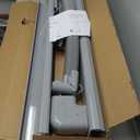 4" W 16.5Ft Decorative PVC Line Set Cover Kit for Mini Split Lineset Cover Kit for Air Conditioner & Heat Pump (Grey)