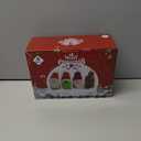 4pcs New Christmas Decoration sit Rudolph Doll Christmas Children Gift Hotel mall Window Decoration Christmas Decorations Indoor