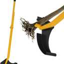 Heavy-Duty Sapling Puller Tool Tree Root Puller Uproots 1/42 Woody Stems with High-Leverage Mechanism, Heavy-Duty Root Removal for Trees, Shrubs, Thorny Vines & Stumps (Yellow)