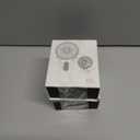 2 x JZCreater Mini Handheld Fan, Portable Rechargeable Fans, Quiet 4 Speed, 2in1 Battery Operated USB Desk Fan, Small Folding Stand Electric Fan for Travel Outdoor Home Office Makeup, Gift for Women (Pink)