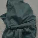 Hiboom Dusty Blue Velvet Christmas Tree Skirt Elegant Retro Xmas Decoration Holiday Party Decor Soft Velvet Fold Edge Home Decor Merry Christmas Party Xmas Tree Decorations 36in