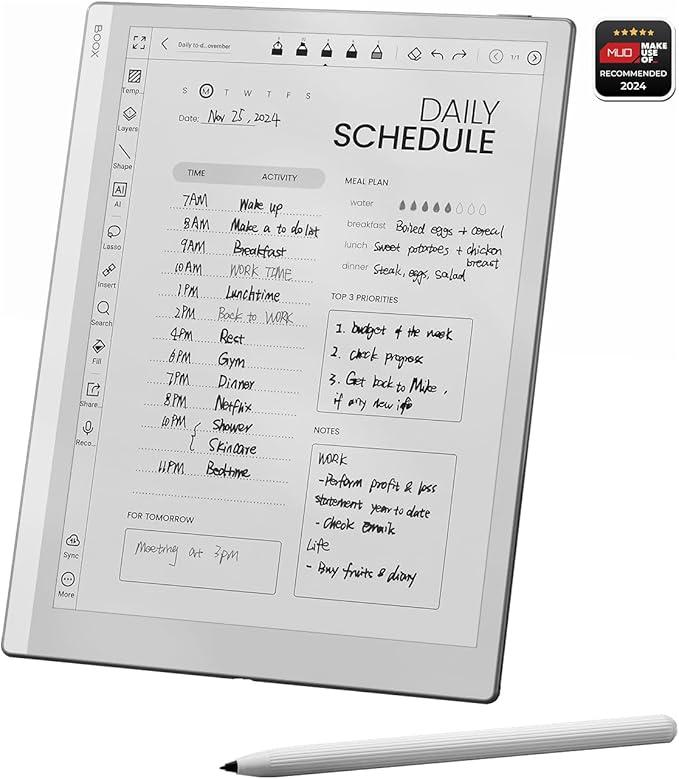 BOOX Go 10.3 tablet