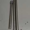 Tension Curtain Rod Silver Tension Rods 28 to 48 Inch Curtain Rods No Drilling White Spring Adjustable Rod Expandable Pressure Tension Rods for Windows Closet