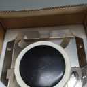 Self Sink Pond Aerator Disc with 304 Stainless Steel Base, Membrane Diffuser with 2 Clamps Accessory for Outdoor Aeration System