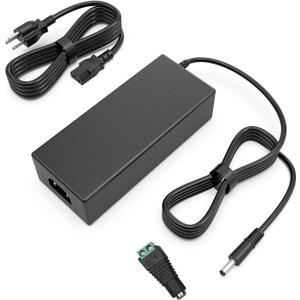 5V 8A Power Supply Adapter AC100-240V to DC5V8A Max40W Suit 7A 6A 5A 4A 3A 2A 1A Device Transformer Adapter with 5.5x2.5mm Plug for WS2812B WS2811 WS2813 SK6812 etc LED Strip String Light