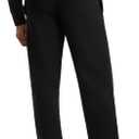 Champion Men's Open-Bottom Fleece Sweatpants, Standard Fit, Midweight Fleece, Available in Regular and Big & Tall, 1 Piece (Black, XXL)