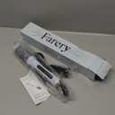 Farery Thermal Brush - Non-Blowing Design, Adjustable Temp & 1.5 Inch Barrel for Faster Smoother Styling Dual Voltage Travel Ready, Anti-Tangle Bristles, Blue