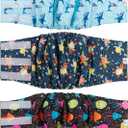CuteBone Dog Diapers Male Washable Belly Band for Male Dogs Wraps 3pcs a Pack DM28XL (XL(21"-27"))