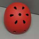 Kids Bike Helmet, Adjustable and Multi-Sport, from Toddler to Youth, 3 Sizes (Small: 48-54 cm / 18.9"-21.3", Red)