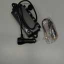 Cigarette Lighter Splitter Car Charger, 300W 4 Socket Car Plug in Outlet 12V Adapter with Dual PD 36W and QC3.0 USB C Multi Port & Independent Switch & Dust Cover & Voltmeter for All Car Devices