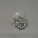 Yummuely Star String Lights 10Ft 20 LED Fairy Lights Battery Operated Waterproof Indoor Outdoor Twinkle Christmas Lights for Bedroom Party Wedding Xmas Tree Decoration (Warm White)