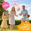 Move2Play, Easter Egg Toss Kids Game | Easter Basket Stuffer & Gift for Kids Ages 3-8+ | Hilarious Indoor/Outdoor Game | Fun Easter Toy for Toddlers, Boys & Girls