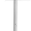 YIYO Sign Stand Poster Stand，adjustable heavy duty pedestal Sign Holder Floor Stand，acrylic frame floor signage standing for display menu 8.5*11 inch，Silver (acrylic frame 8.5*11 Silver)