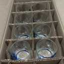 Libbey Blue Ribbon Goblet Glasses, Artisan Inspired, Durable Water Goblets Set of 8, Clear, Stemmed Water Glasses to Showcase Sodas, Cocktails, 12.8 Ounces