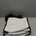 Medium Sturdy Beige Tote Bags, Black Straps, Pack of 4