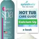 ProTeam Spa Calcium Up - Spa Calcium Hardness Increaser Hot Tub - Calcium Increaser for Hot Tub with SplashWiz Hot Tub Chemicals Care Guide - Made in the USA (1 lb)
