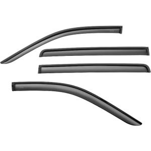 Husky Liners Select Outside Mount Rain Guards | Fits 2007-2021 Toyota Tundra, Double Cab | Front & Rear Ventvisors, 4 pcs. | 2824761