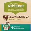 Nutrish Rachael Ray Natural Wet Cat Food, Chicken Lovers Variety Pack, 2.8 Ounce Cup (Pack of 12), Grain Free (EXP 09/18/25)