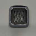 Ontel Handy Heater Turbo Wall Outlet Plug In Heater  Portable Indoor Ceramic Space Heater w/Adjustable Thermostat, 12-Hour Timer, Auto Shut Off, Quiet  Plug In Wall for Office, Bedroom, Camping