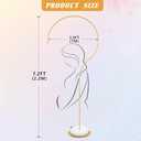 Metal Question Mark Arch Backdrop Stand Gender Reveal Balloon Arch Frame Wedding Arches for Ceremony Baby Shower Baby Gender Reveal Boy or Girl Birthday Party Decorations