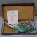 1" NPT Automatic Fuel Nozzle with Hook, Gas Nozzle Diesel Pump Handle Max Flow Rate 30GPM, 3-speed Padlock, Auto Shut Off, 19/16" (OD=30mm) Spout for Gasoline, Diesel, Kerosene Biodiesel