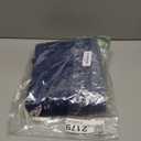 Bulijojo Sturdy Front Entrance Doormats,Durable Heavy Duty Welcome Mat,Thick Absorbent Natural Rubber Non Slip Mat,Easy Clean Entryway Mat 17x30 Inch Leaves Blue