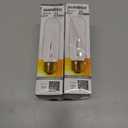 4 x Sunlite 25T10/CL Incandescent 25-Watt, Medium Based, T10 Tubular Bulb, Clear