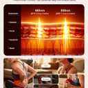 INTEO Dual Red Light Therapy Mat Full Body, 74'' x 34'' Whole Infrared Light Therapy 3 Modes Intensity Red Light with 9 Timing Function, 660nm 850nm Home Red Light Blanket for Body Skin Muscle Joint