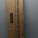 Deejecsun in-Channel Window Rain Guards Fit for Chevy Silverado 1500/GMC Sierra 1500 2019-2026 Crew Cab Extra Durable Window Deflectors Window Visors Vent Visors Vent Shades Truck Accessories