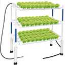 Hydroponics Growing System Kit for Vegetables,Flowers Fruits and Herbs, with 108 Plant Sites, Suitable for Indoor and Outdoor