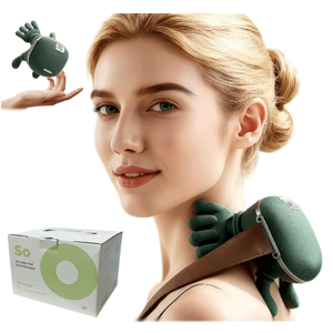 Neck Massager with Heat,shiatsu Neck and Shoulder Massager,masajeador de espalda y Cuello Neck and Back Massager for Pain Relief deep Tissue Massage2026 (Upgraded Version) Green.