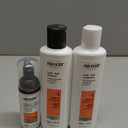 NIOXIN Scalp + Hair Thickening System Kits | For Natural, Colored, & Damaged Hair with Light to Progressed Thinning | Strengthen & Boost Hair Density with Niacinamide & Biotin | 1 Month Supply