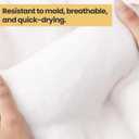 36 Inch Wide x 5 Yards Upholstery Batting, Polyester Wadding Fabric, Upholstery Batting for Cushions & DIY Upholstery Projects