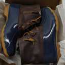 Sperry Women's Saltwater Boots (8, Tan/Navy)