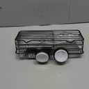 LEVERLOC Shower Caddy Suction Cup, 2 Pack Suction Shower Shelf with Hooks & Soap Holder, No-Drilling Bathroom Holder, Rustproof Bathroom Organizer, Black