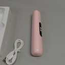 DEEHENK Bikini Trimmer Razors Shaver for Women: DEEHENK 2-Speed Electric Razor for Pubic Hair Dual Head Shaver Women IPX7 Waterproof Rechargeable Lady Trimmer for Bikini Underarm Body Leg Face Pink