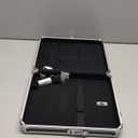 Vaultz Locking Clipboard with Storage - Heavy Duty Metal Clip Board Box Holds 8.5" x 11" Letter-Size Paper or Tablet Device - Combination Lock, Black