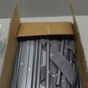 aboxoo Luggage Rack with storage, Guest Room Folding Suitcase Stands, Holds up to 120 lb, Space Saving Suitcase Holders for guest room, Bedroom Hotel, Grey