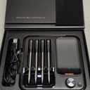 INKBIRD WiFi Wireless Meat Thermometer with 360Readable LCD Standalone Base4 Probes Digital Food Meat Thermometer with Remote Control for BBQ, Grill, Oven, Smoker, Rotisserie, Kitchen (14-BW)