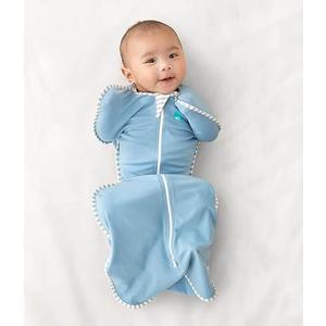 Love to Dream Swaddle UP, Baby Sleep Sack, Self-Soothing Swaddles for Newborns, Get Longer Sleep, Snug Fit Helps Calm Startle Reflex, New Born Essentials for Baby, 1.0 TOG, 5-8.5 lbs, Dusty Blue