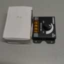 KEYGMA LED Strip Light Dimmer, DC 12-24V 30A PWM Knob Dimmer for Single Color LED Strip Lights, Wall Mounted, Black (1 Pack)