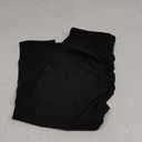 Plus Size Leggings for Women with Pockets Stretchy, L-5XL Tummy Control High Waist Workout Black Mesh Yoga Pants, XL