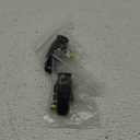 EVIL ENERGY 6AN Male to 3/8" Hardline Compression Fitting Adapter Aluminum Black 2PCS