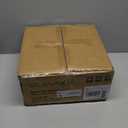 oakvivo 13in Small Foot Stool Ottoman, Round Faux Leather Foot Rest for Couch, Under Desk Pouf Footstool Footrest with Non-Skid Rubber Legs for Ling Room, Bedroom, 13''L x 13''W x 10.2''H, Beige