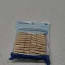 Economy Kitchen Accessory Wooden Clothespins 50 Count
