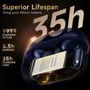 3 x App1e AIRP0Ds Pro Alternative Wireless Ear Buds, Studio-Quality, Deep Bass, Enhanced Audio Clarity, Bluetooth 5.4 Earbuds, ENC Noise Cancelling Call, Secure Fit Memory Foam Tips, IPX6 Waterproof(Blue)