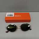 livho 2025 Trendy Oval Sunglasses - Stylish Polarized Shades for Everyday - Retro Metal Frames