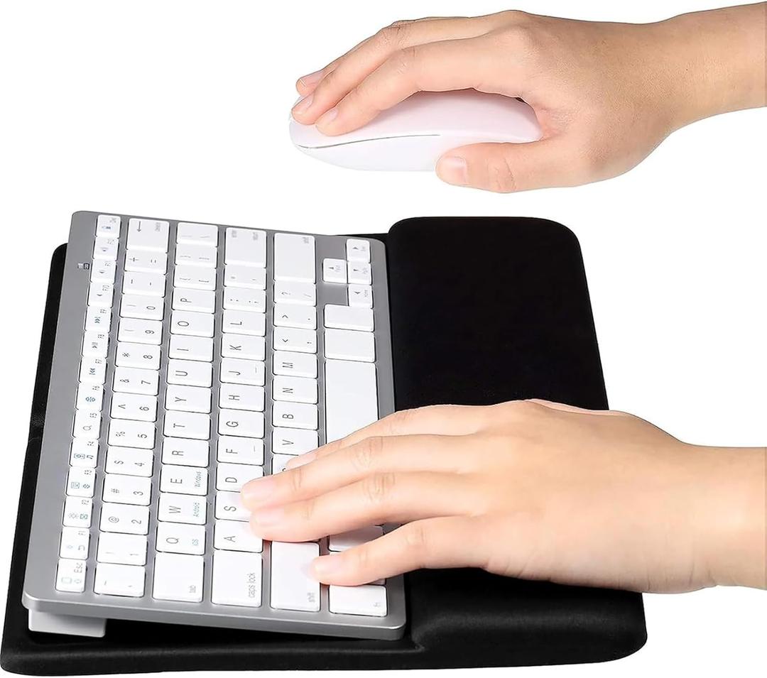Weewooday Keyboard Wrist Rest for Pad Wrist Rest Stand Compatible with Wireless Keyboard with Numeric Keypad for Easy Typing(Compatible with Magic Keyboard 2, MLA22LL/A)