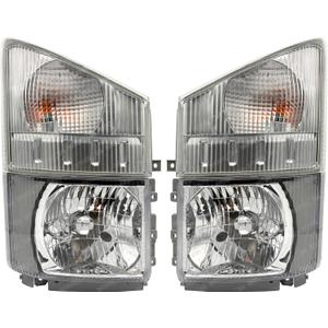 Boursin Headlight Corner Light Turn Signal Lamp For Isuzu NPR NQR NRR NPR-HD 2008-2022 LH+RH